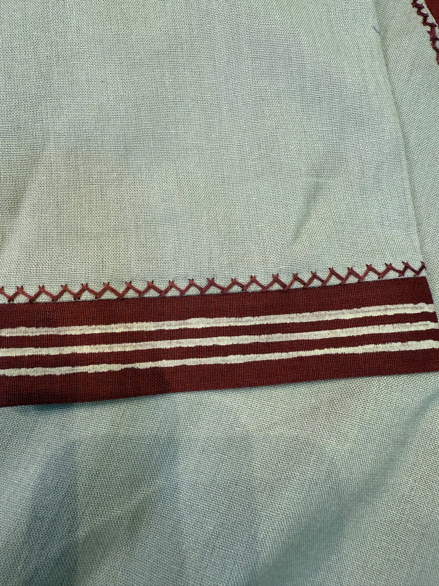 A-line Pure Cotton Block Printed Kurti