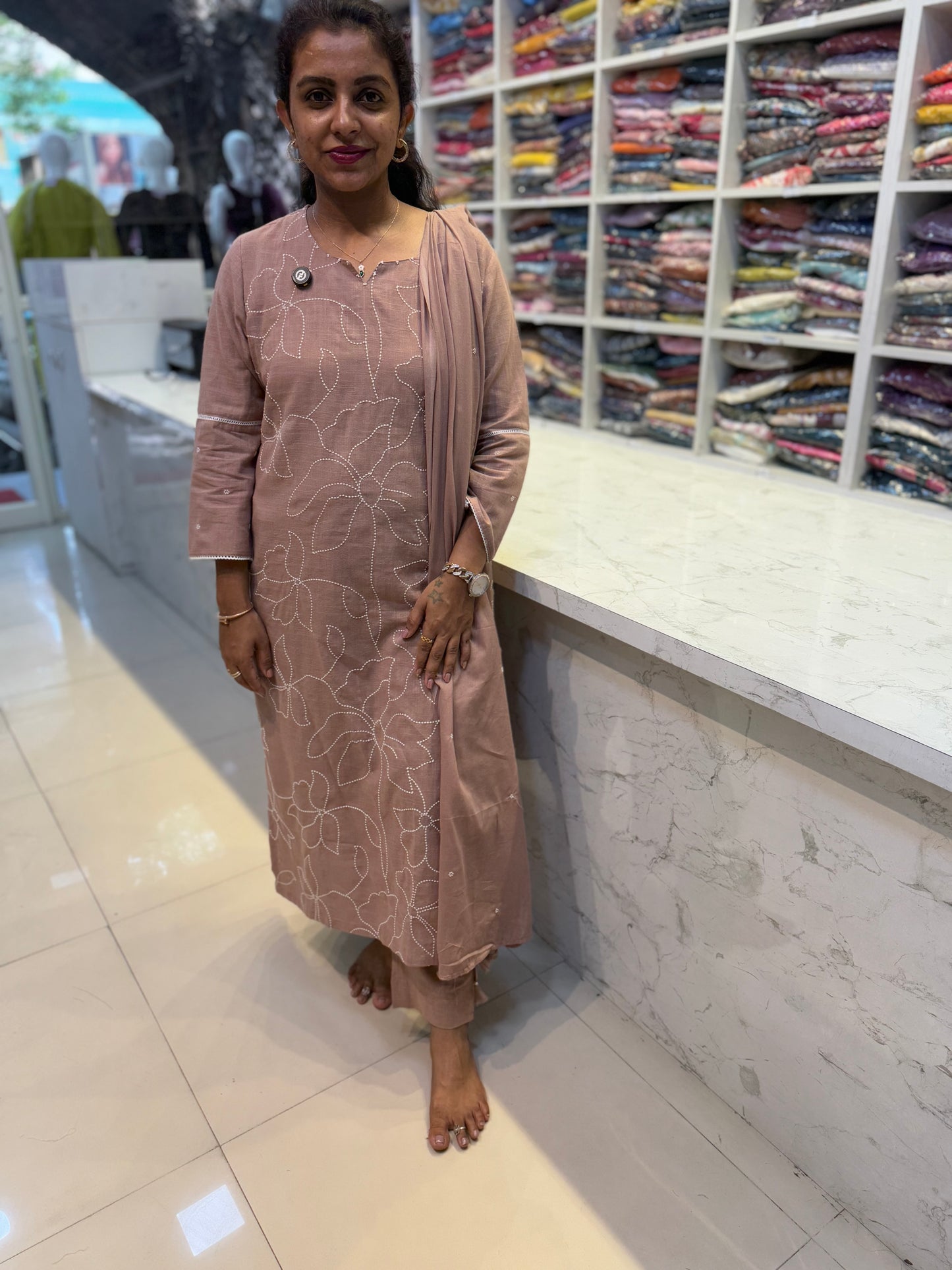Cotton flex salwar suit