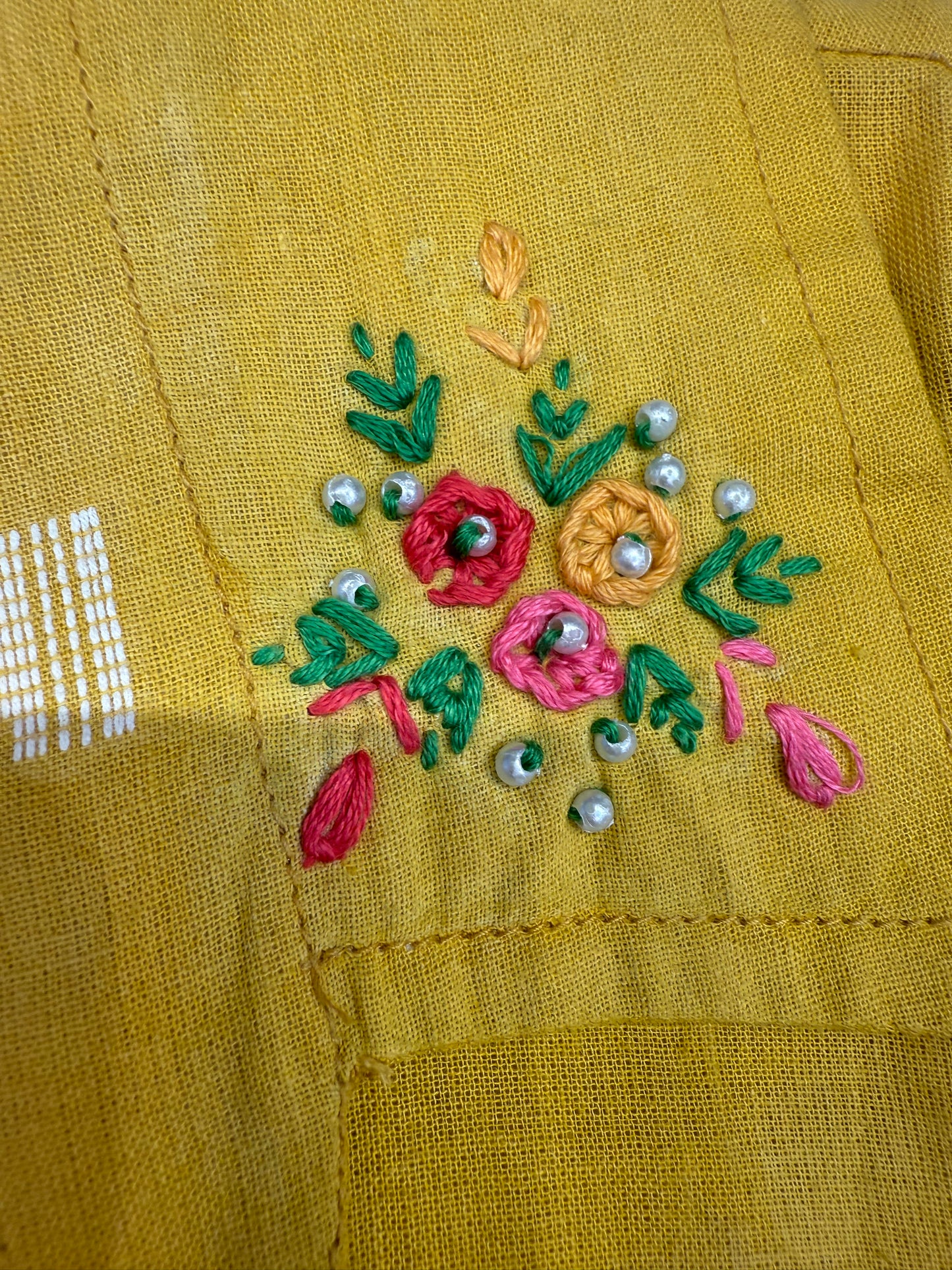 Pure Handloom Cotton Maxi Dress