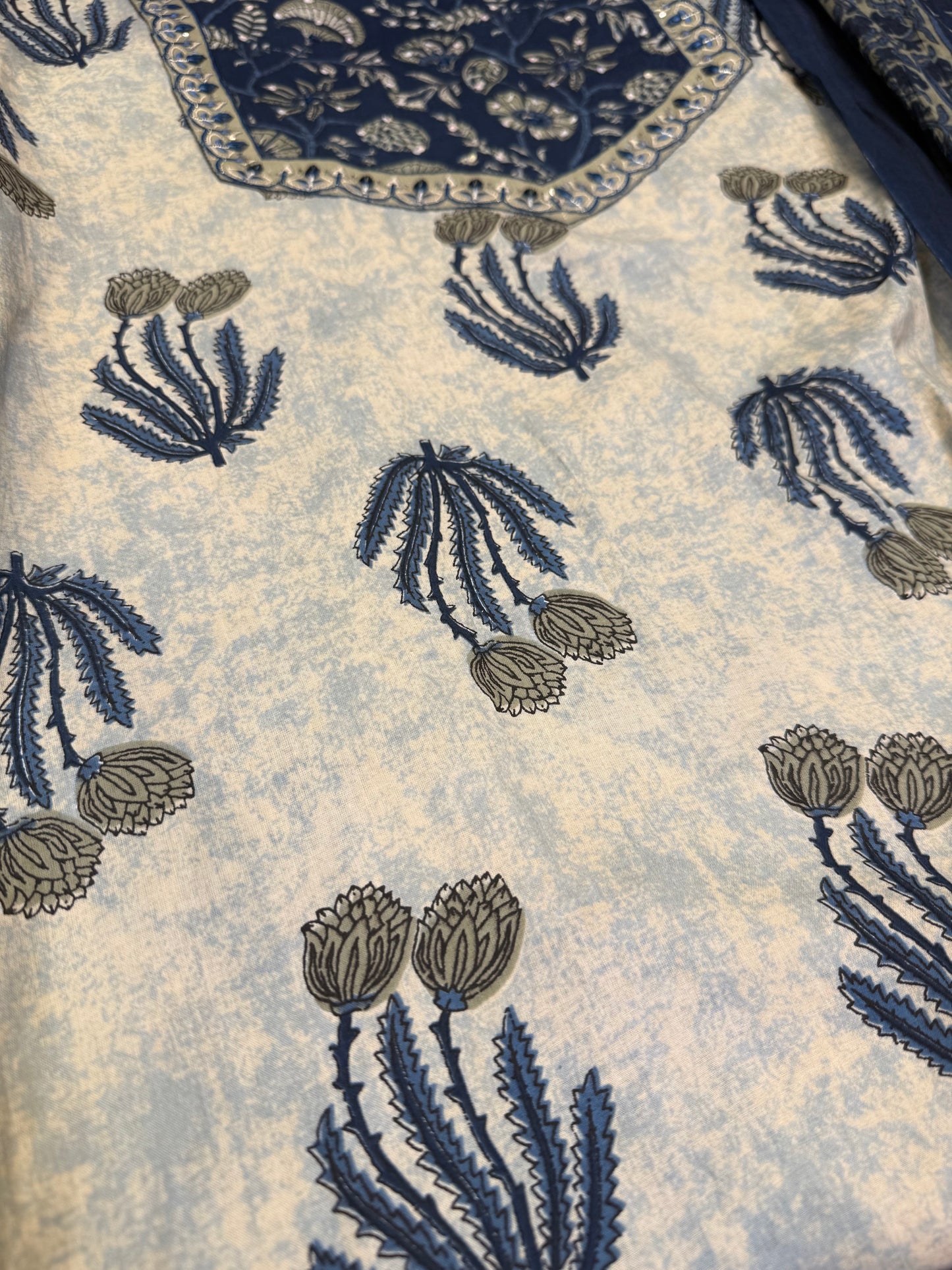 Printed Pure Cotton Salwar Set