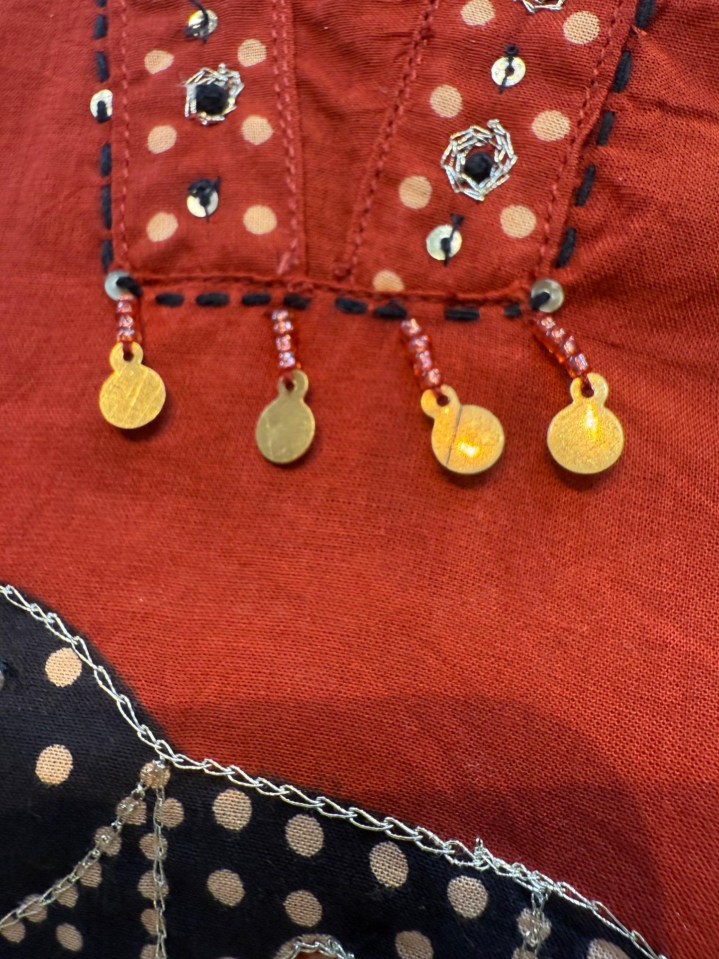 Elephant Marron Cotton Salwar Set