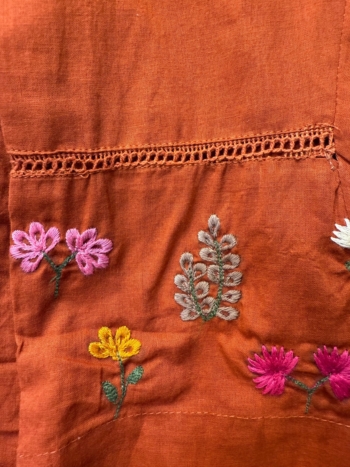 Knot Work Pure Mul Cotton Salwar set