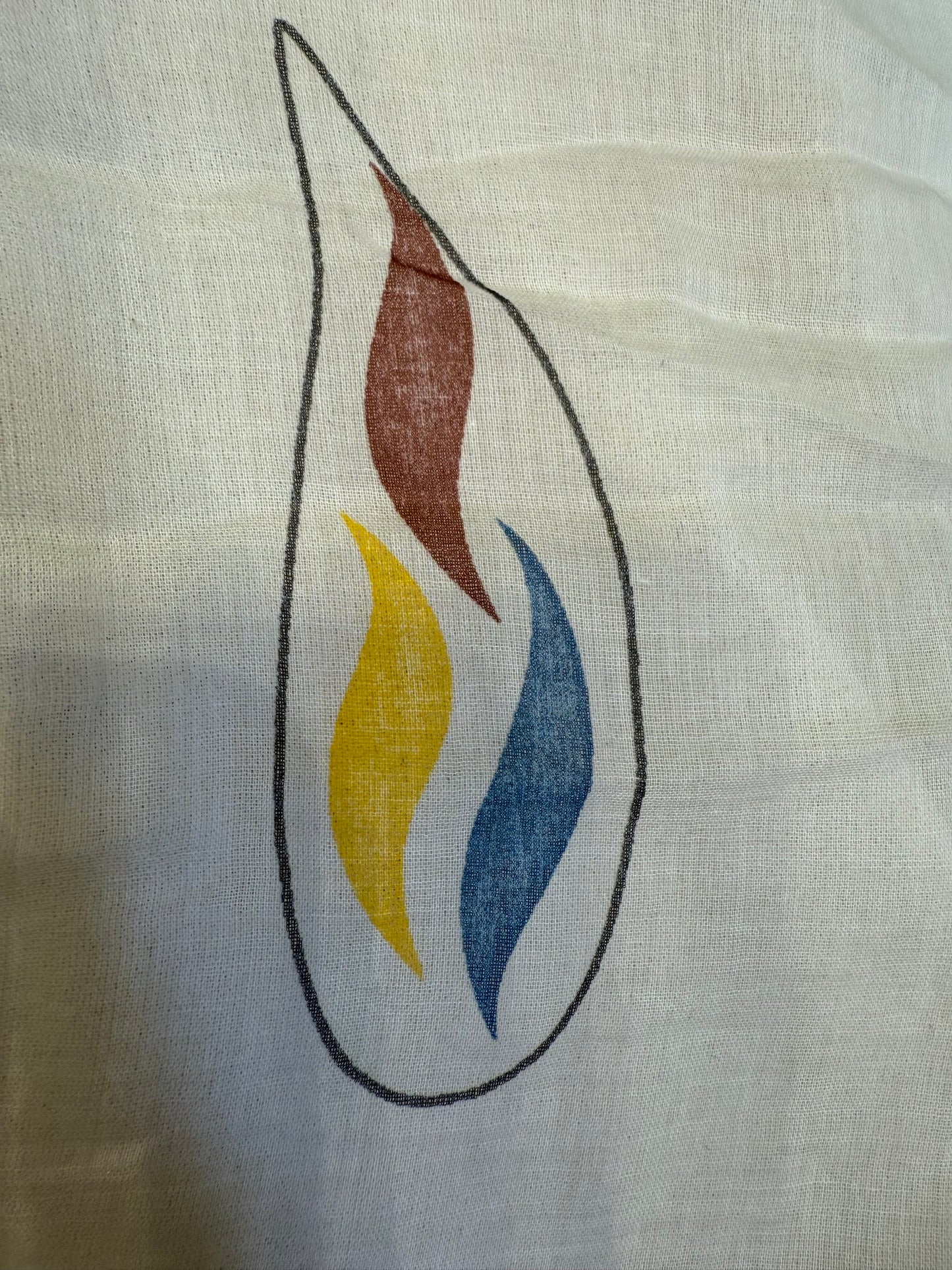 Bird Embroidery Cotton Flex Kurti with Pant And Dupatta