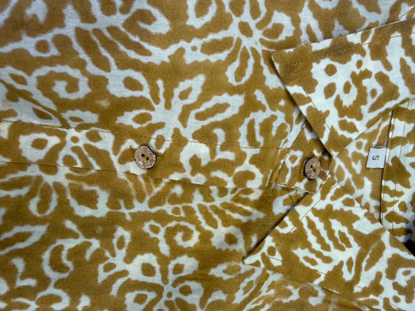 Printed A-line Pure Cotton A-line Dress