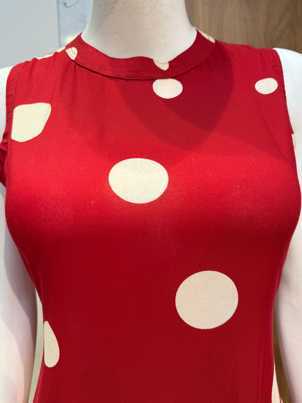 Premium Red Rayon Colour Co-ords Set - HSC1191