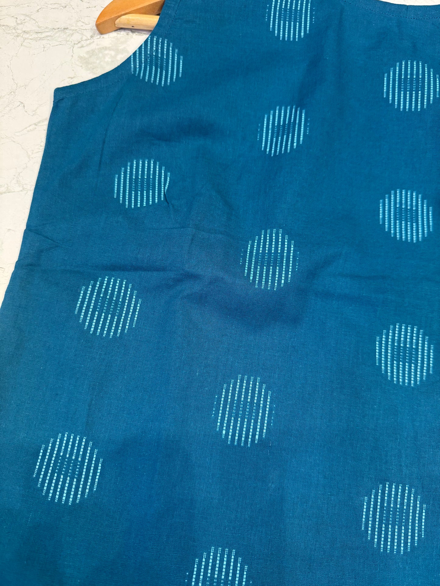Handloom Blue Cotton Tunics