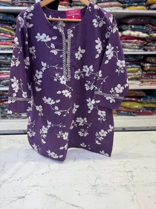 Printed Pure Cotton Flex Tunics Top