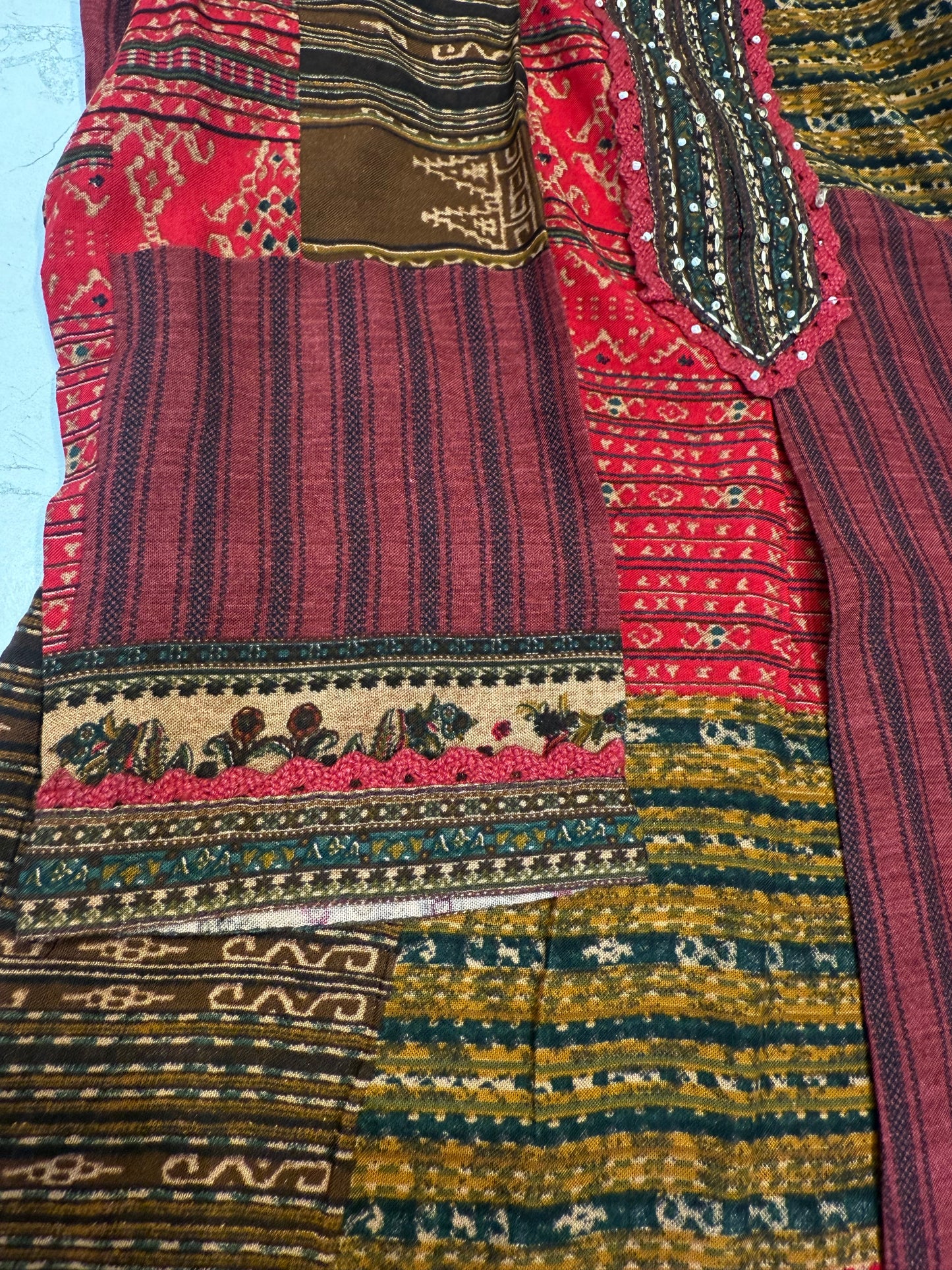 Premium Rayon Mutli-Colour Printed Co-ords Set