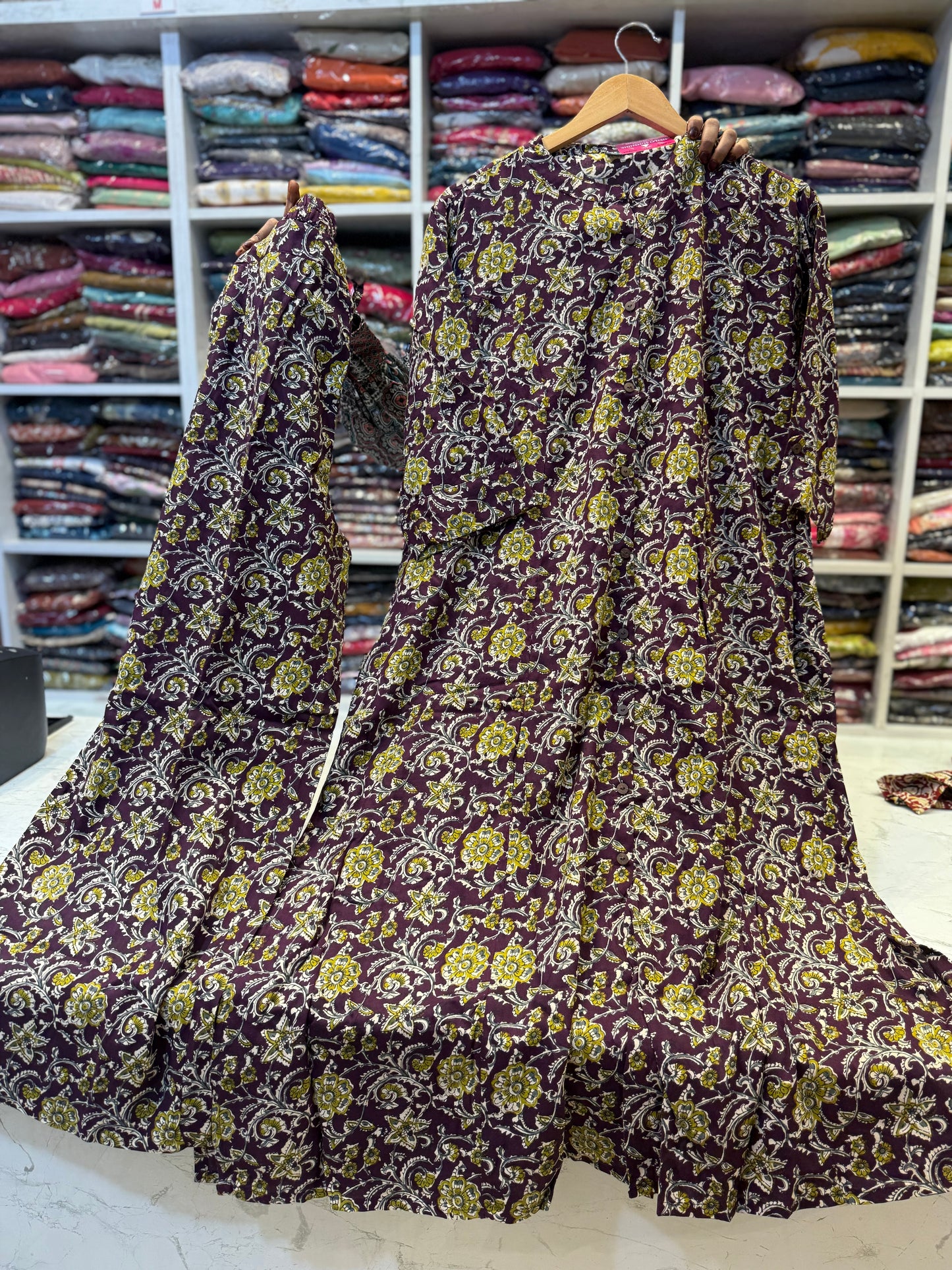 Premium printed Rayon Co-ords set