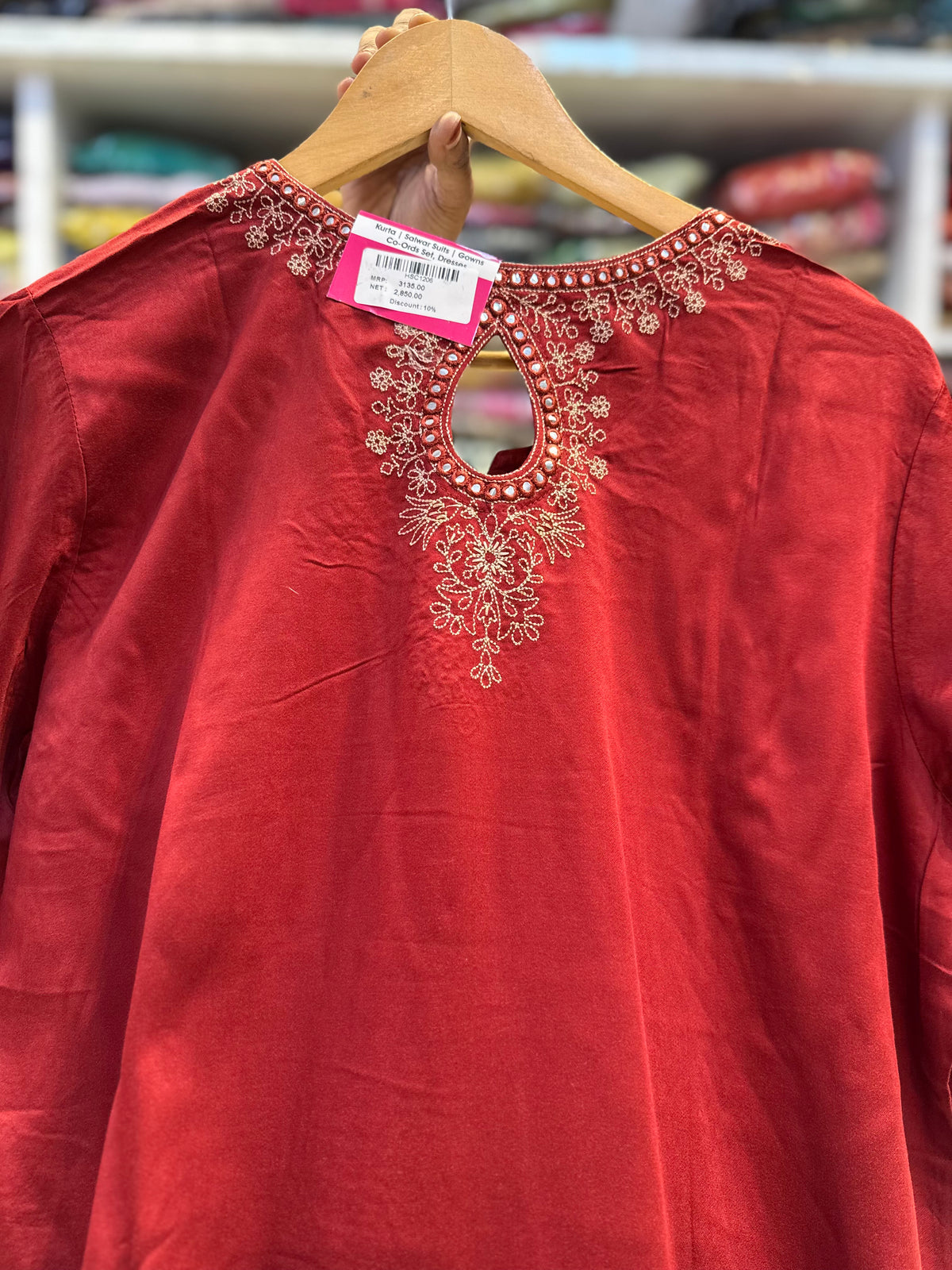 Soft Gajji Silk Kurti With Pant and Arjak Dupatta - HSC1206