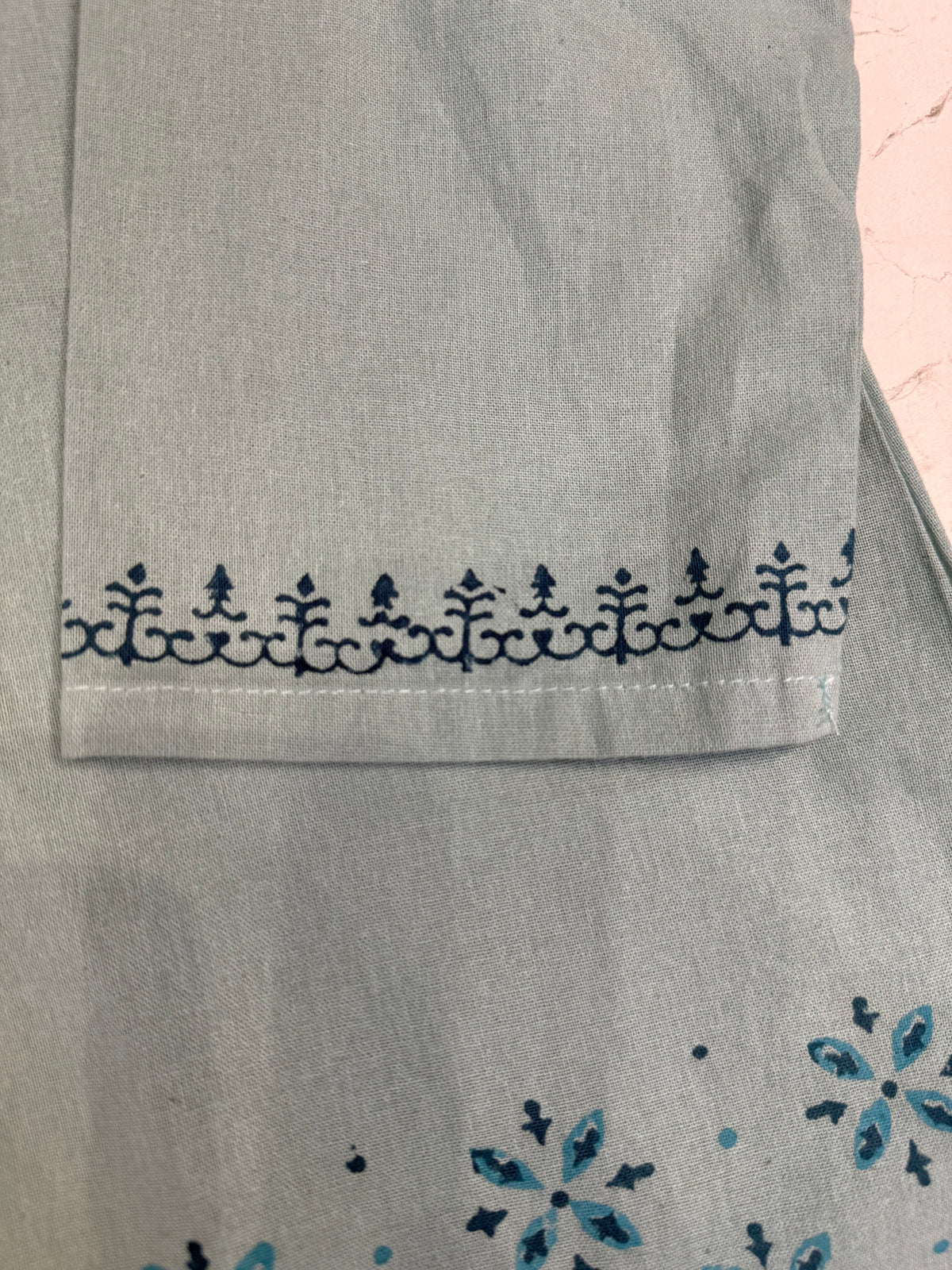 Block Printed Pure Cotton Tunics Top -HSC1248