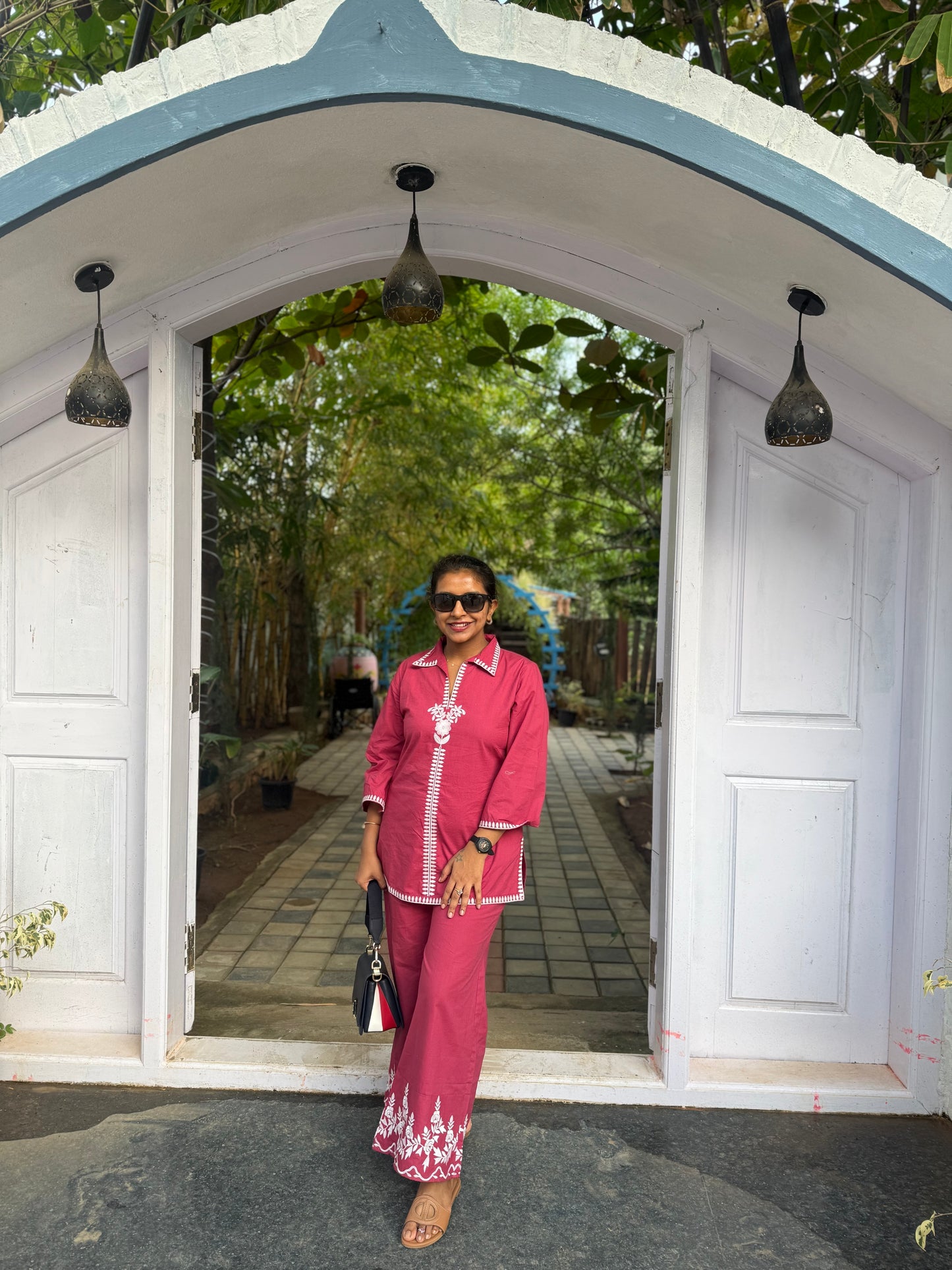 Travel wear Cotton Co-ords