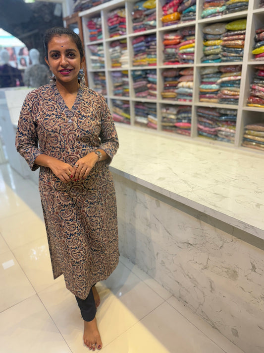 Kalamkari Cotton Kurti
