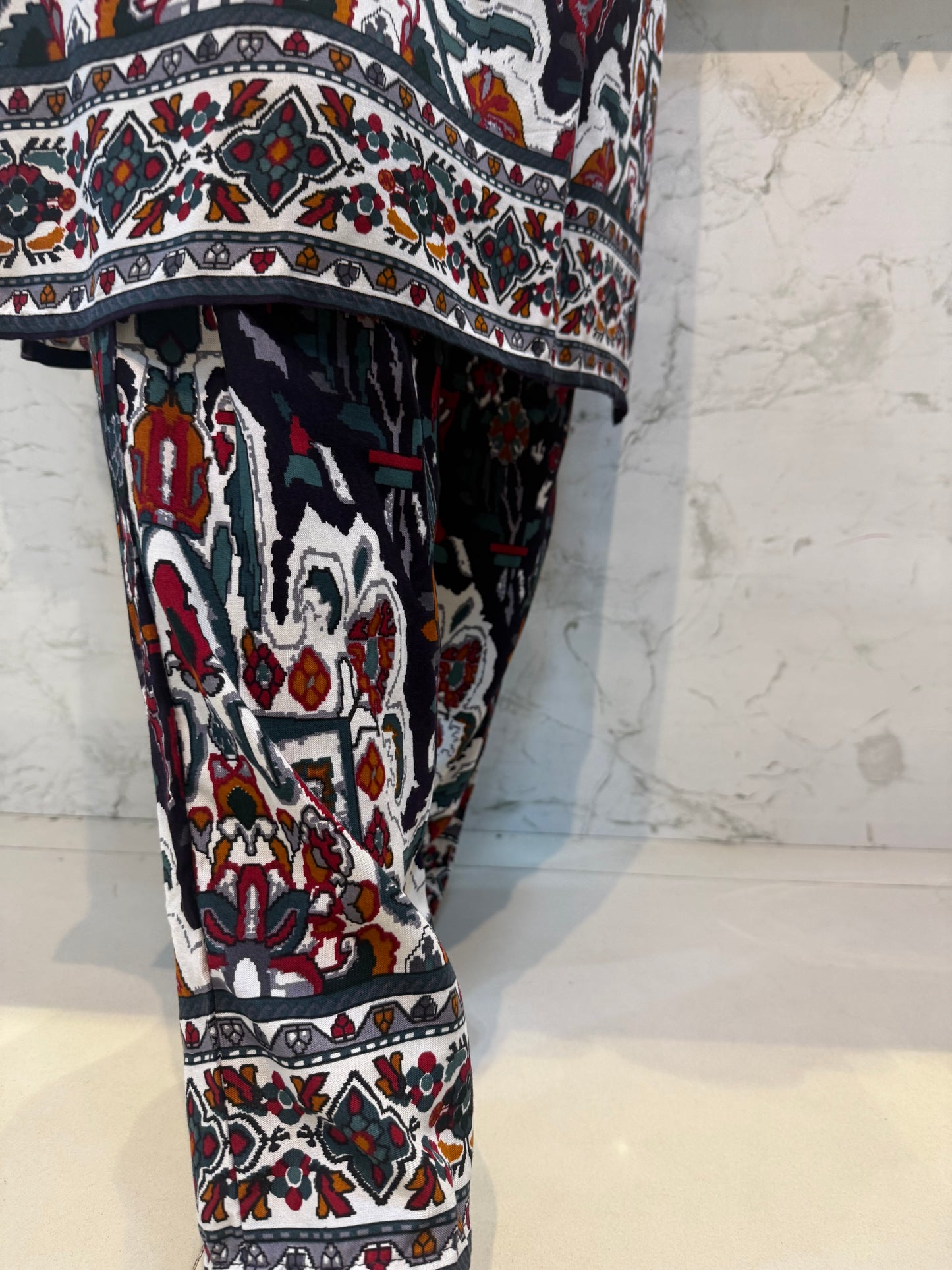 Black Printed Co-ords Set