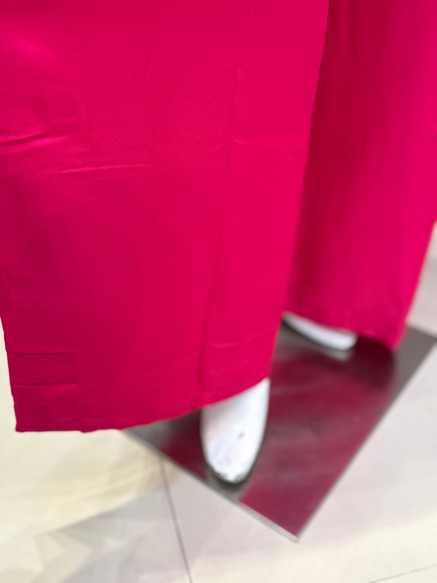 Pink Premium Rayon Palazzo Pant