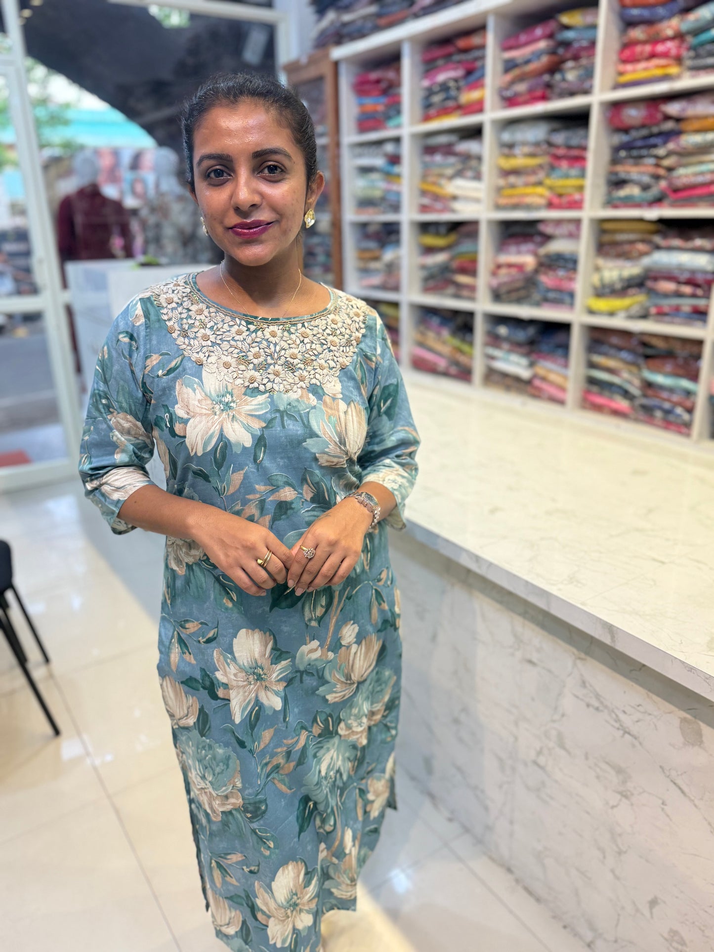 Handwork Two piece Cotton set