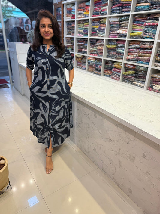 Perfect Vacation Wear A-line Dress