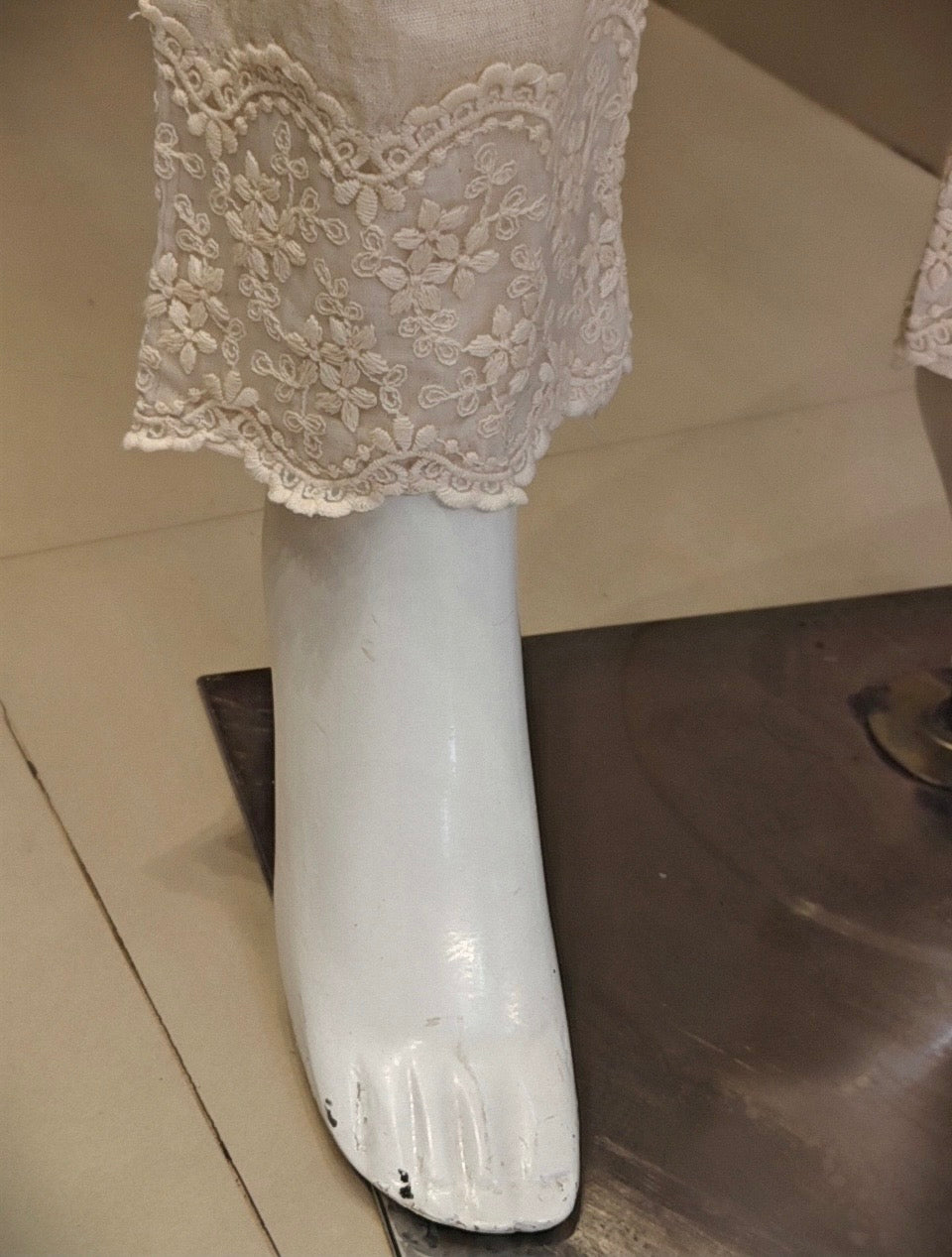 Embroidery Pure Cotton Flex Pant