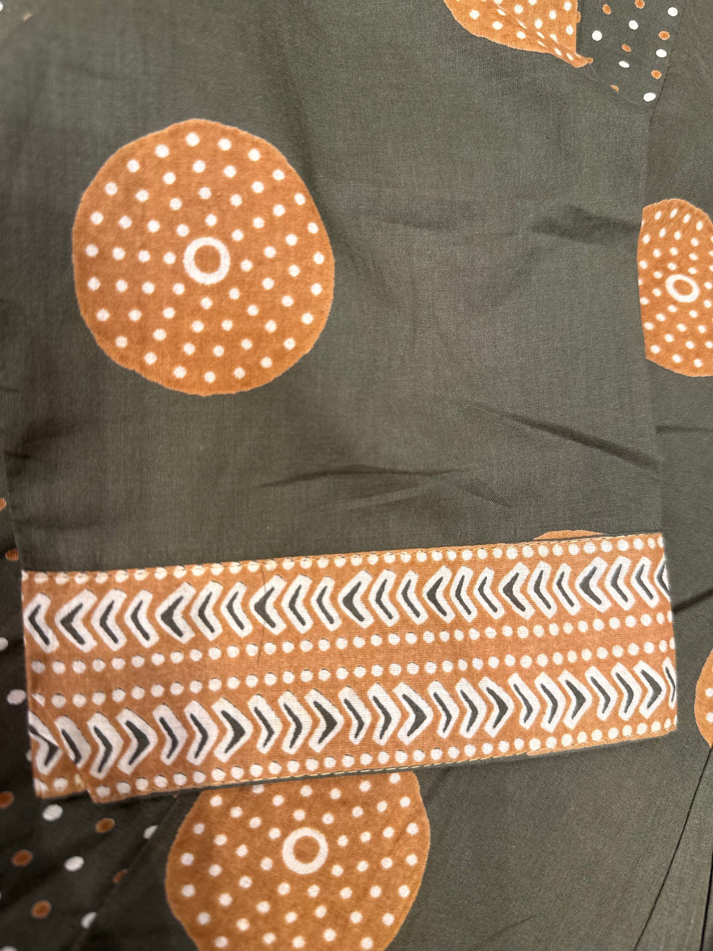 Green Pure Cotton Kurti With Pant and Dupatta