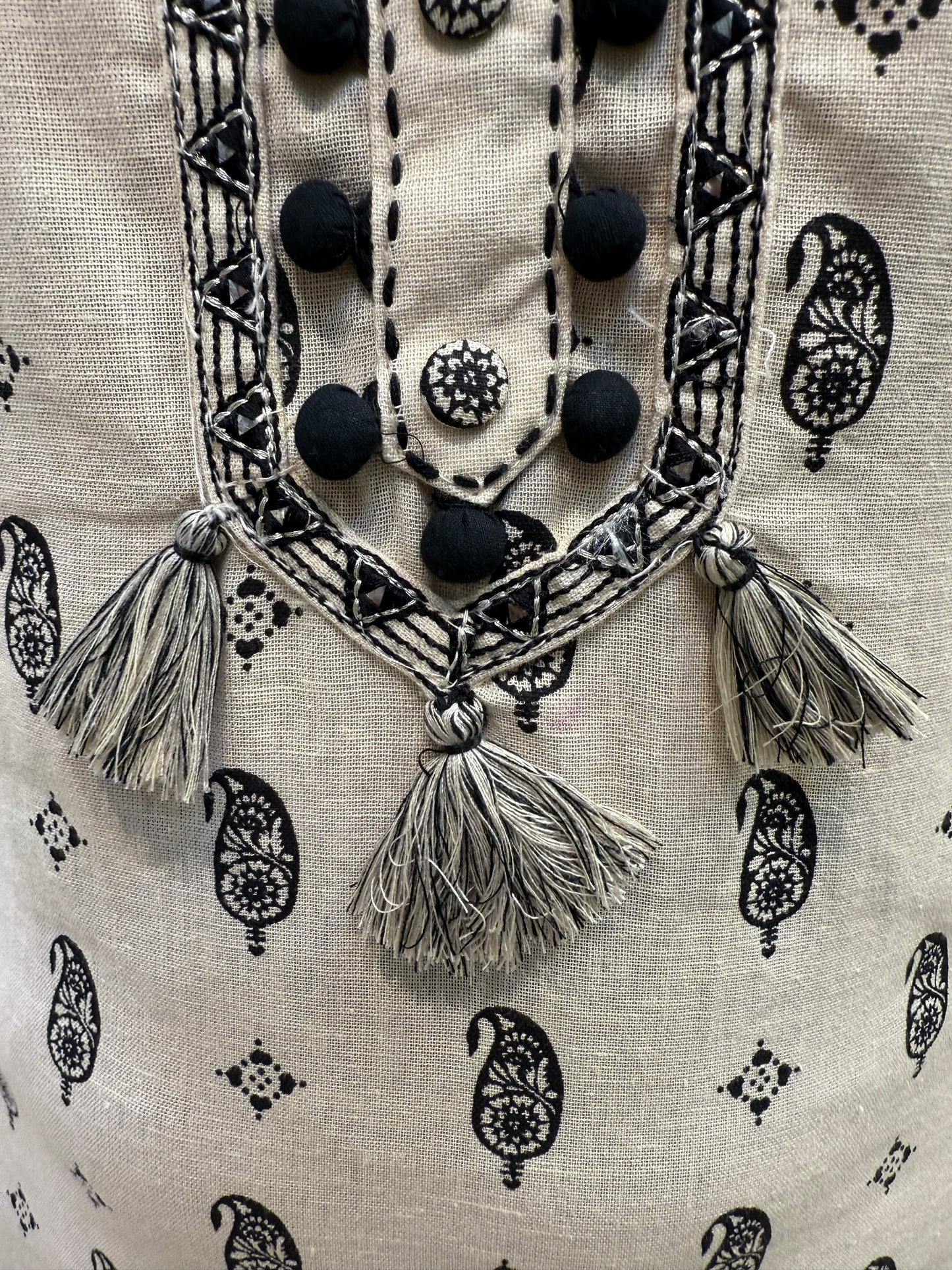 Beige Pure Cotton Flex Short top