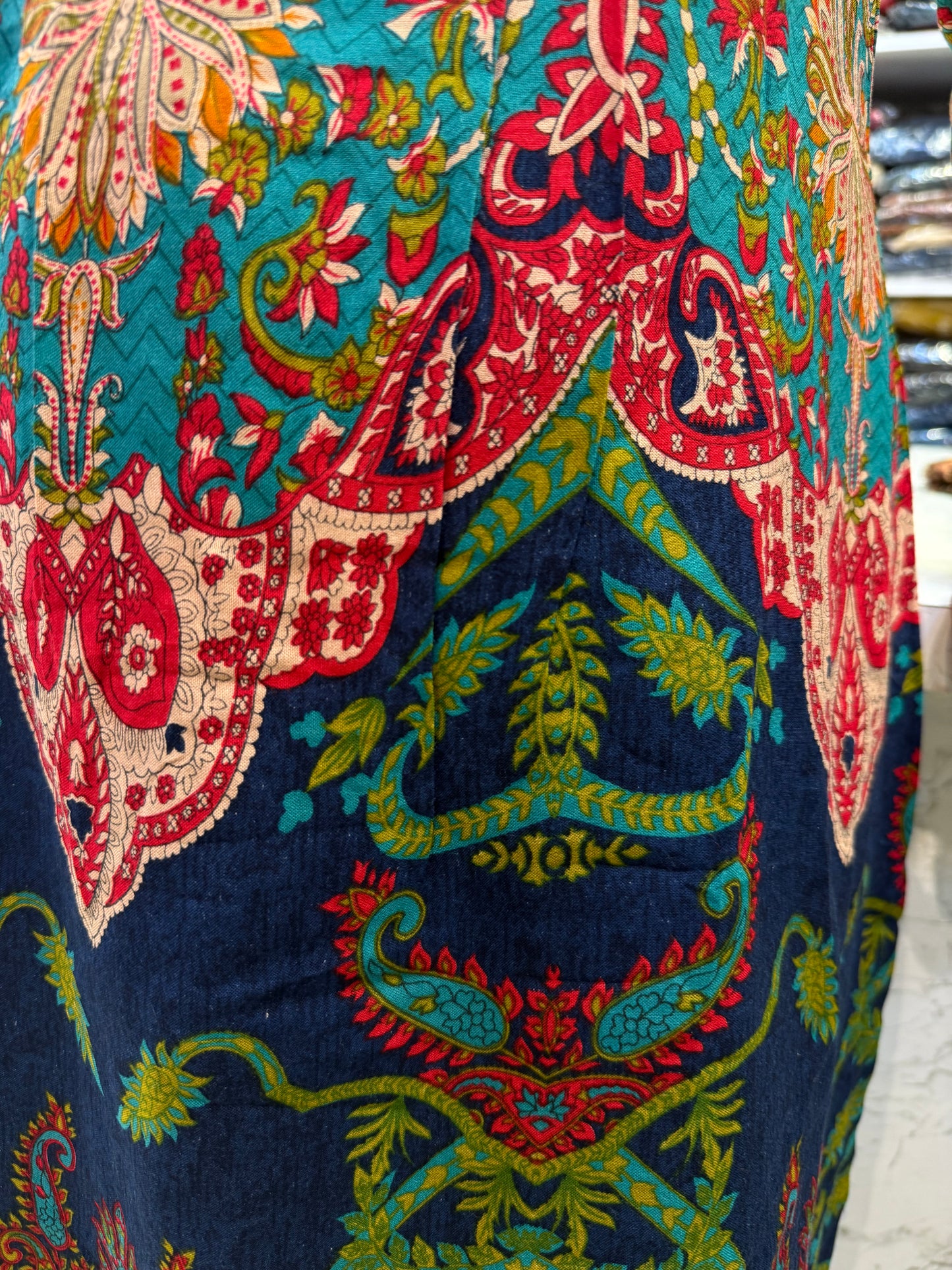 Premium Rayon Mutli-Colour Printed Co-ords Set