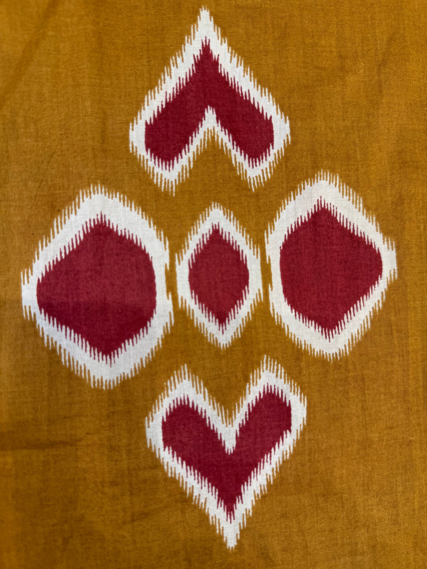 Mustard Cotton Kurti with Pant and Dupatta - HSC1173