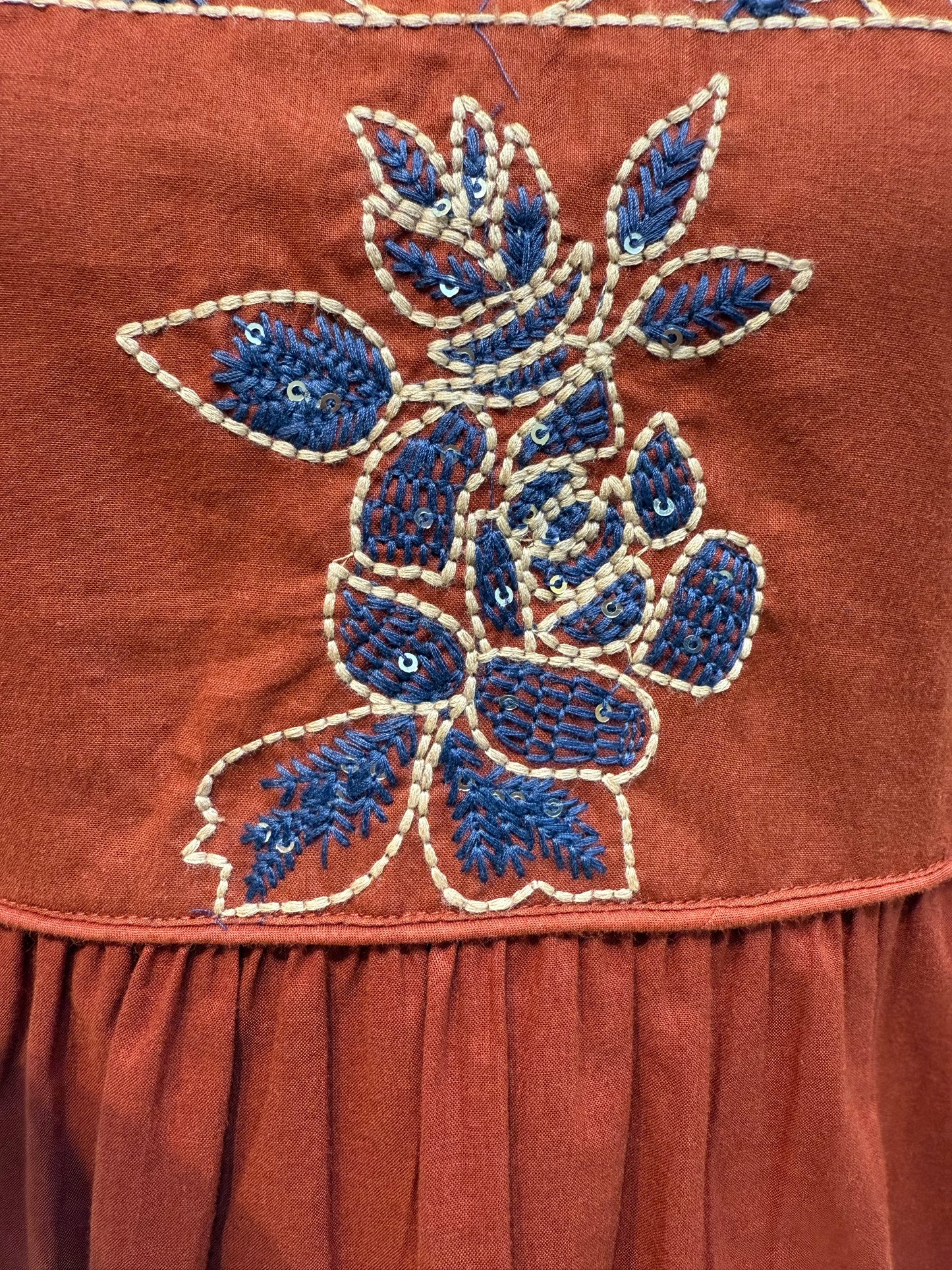 Marron Cotton Co-ords Set