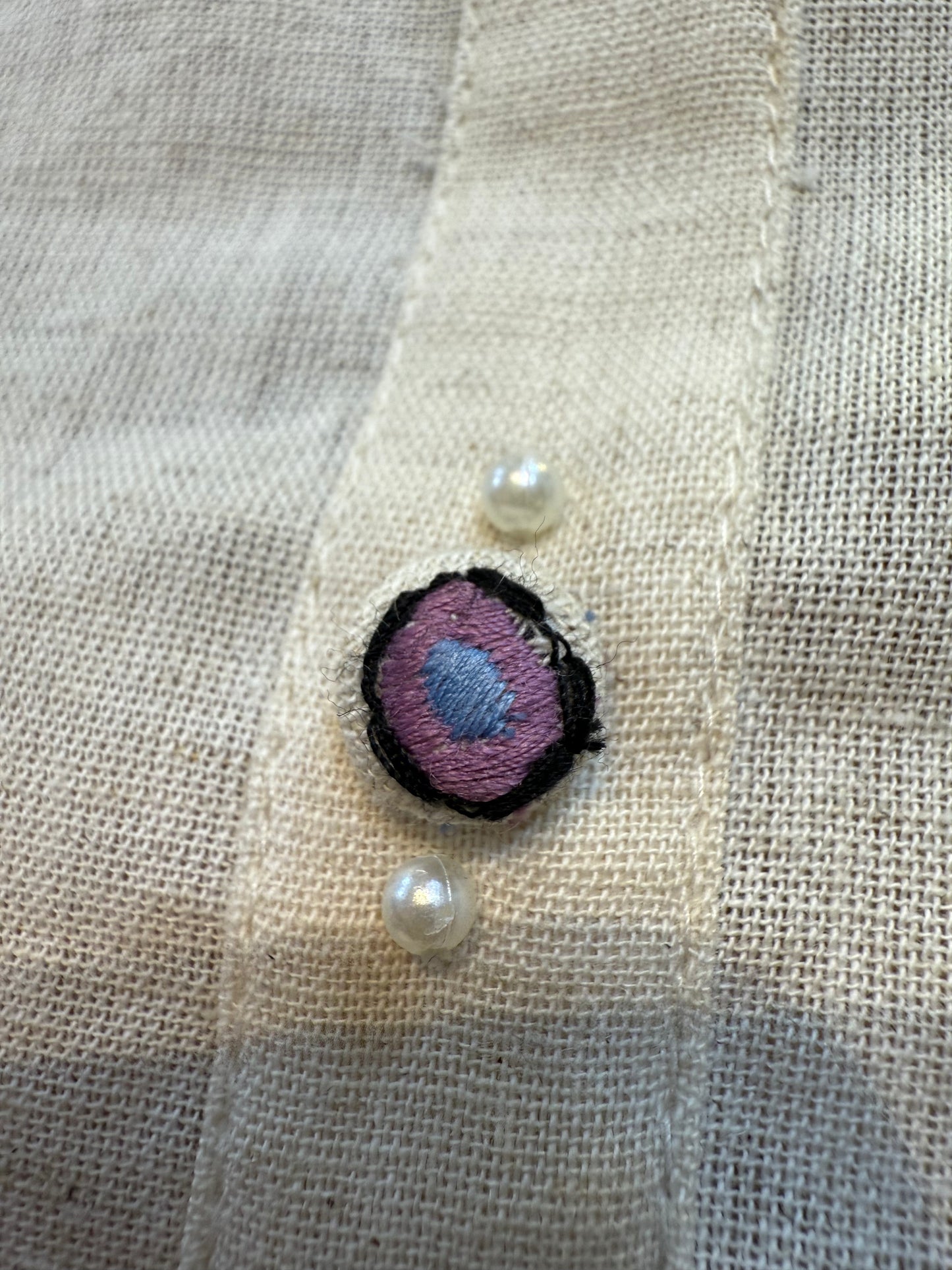 Half White Short Top