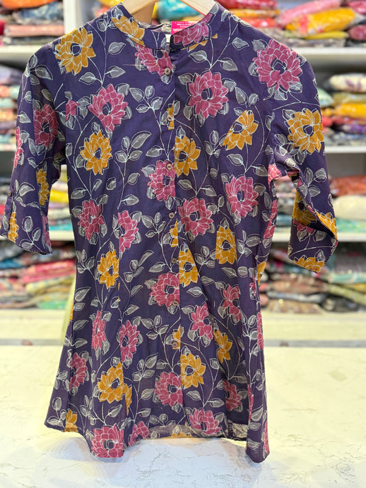 Printed Floral Short Top