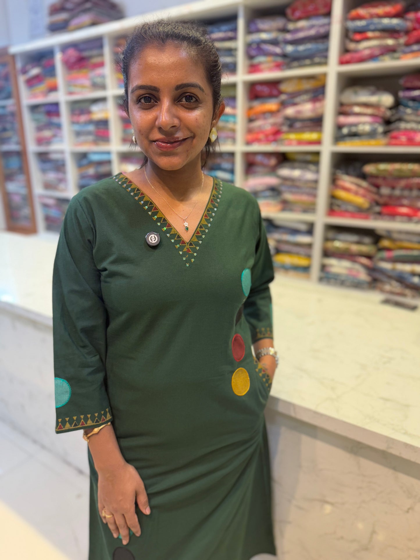 Green Cotton Co-ords set