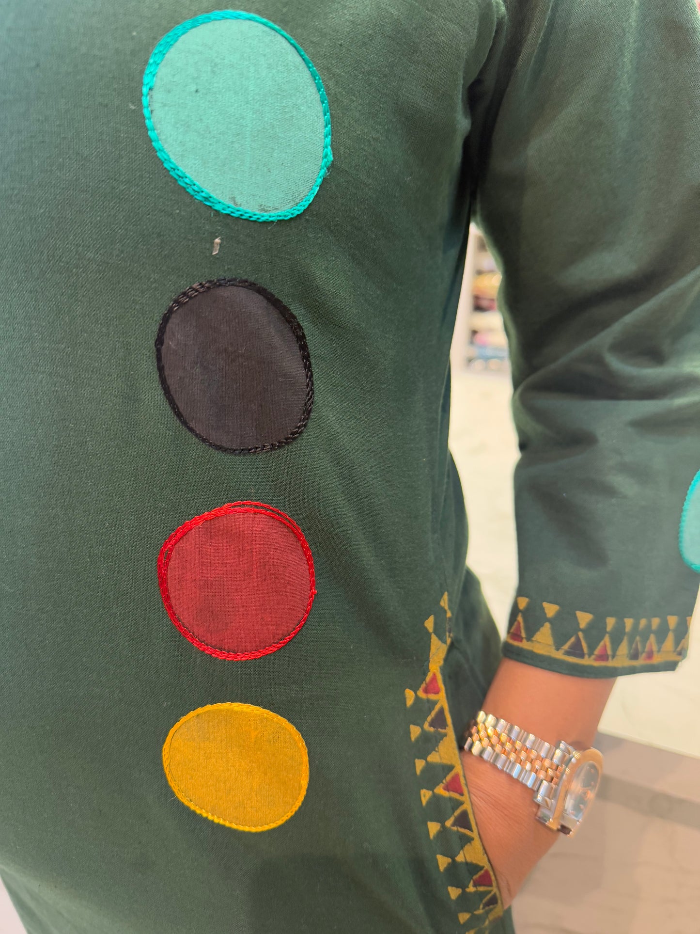 Green Cotton Co-ords set