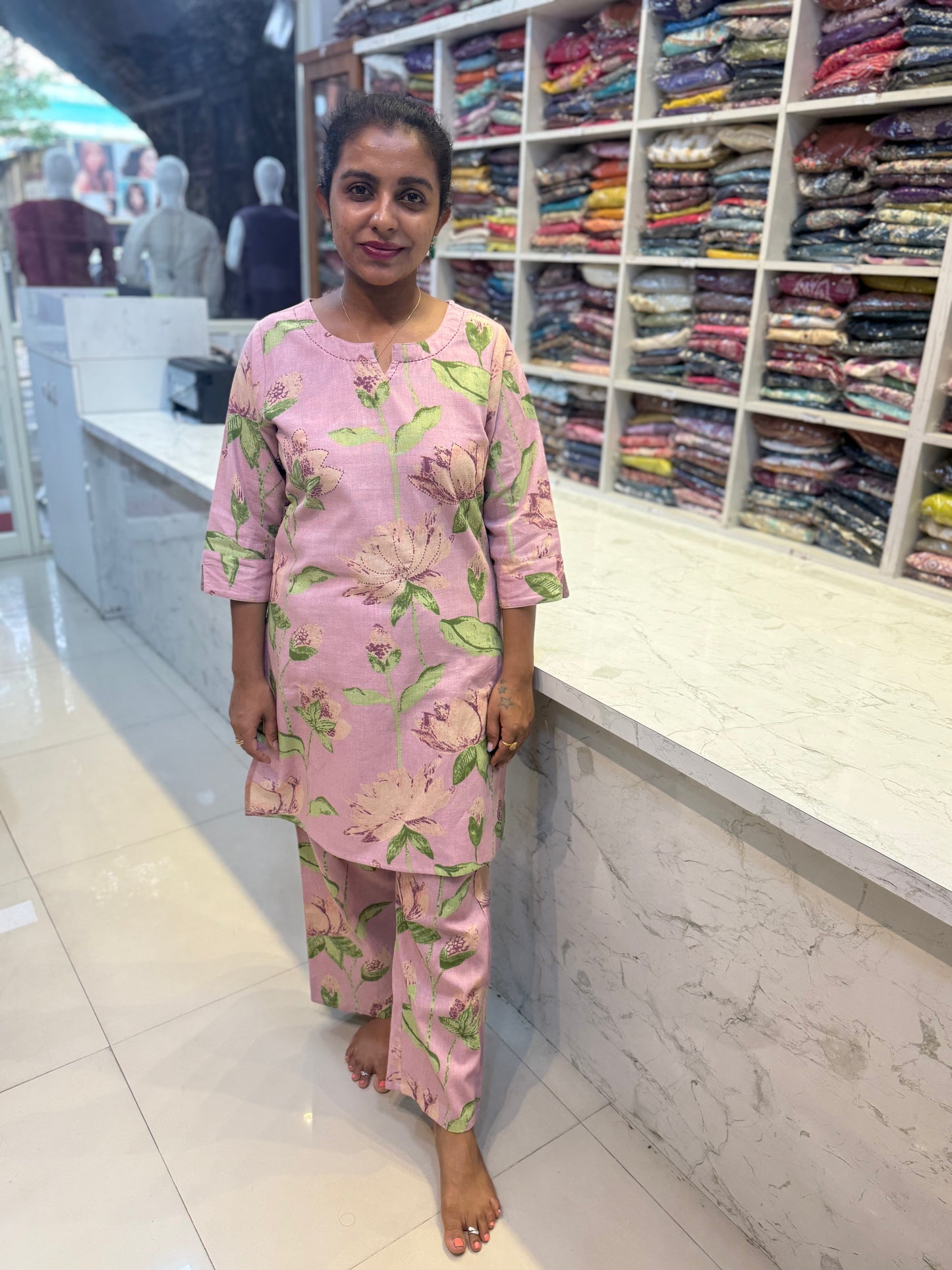 Floral Cotton Flex Co-ords set