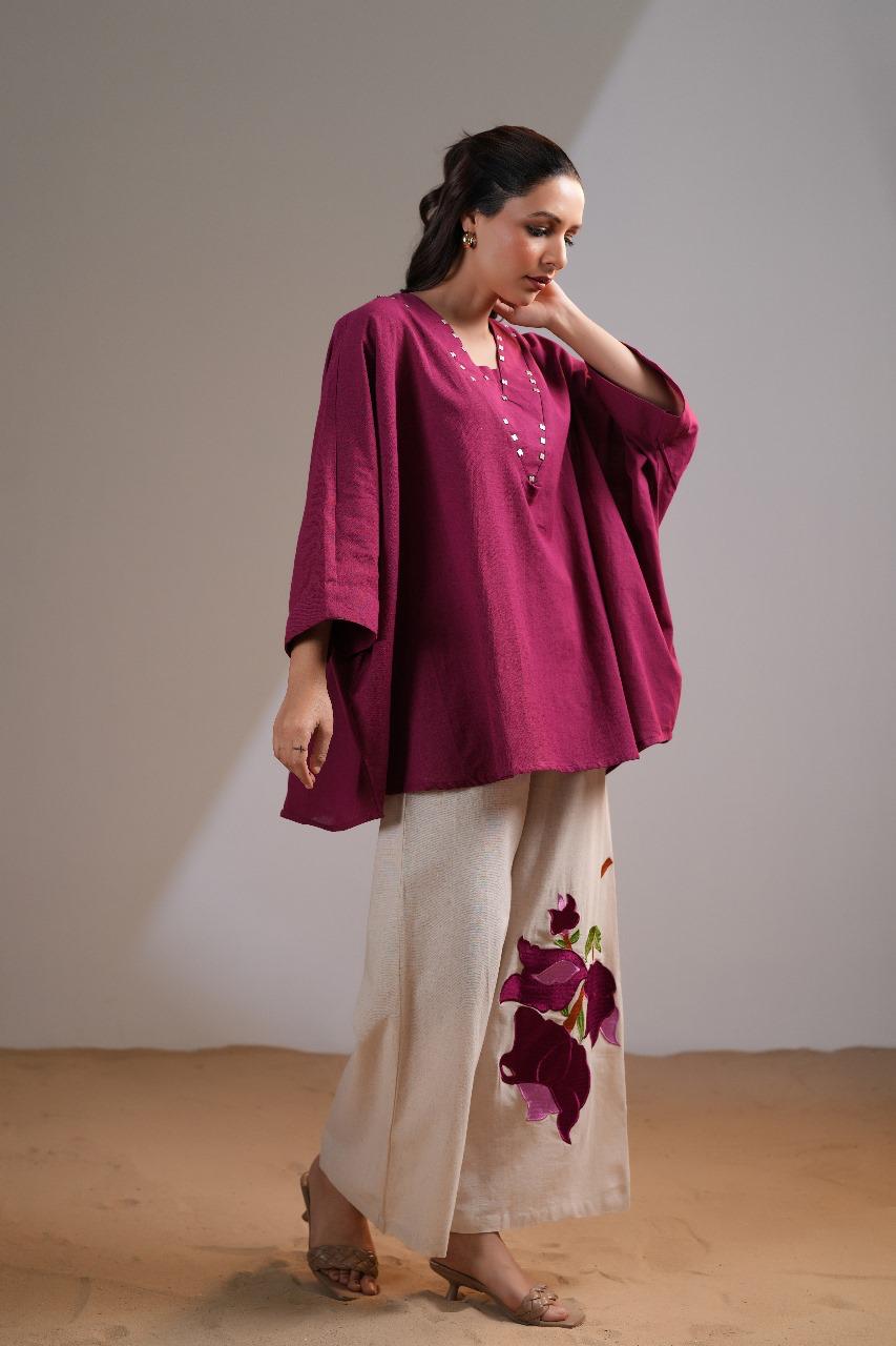 Kaftan Style Cotton flex Co-ords set